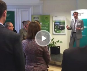 video play Powerhive launch at Irish Embassy in Sweden